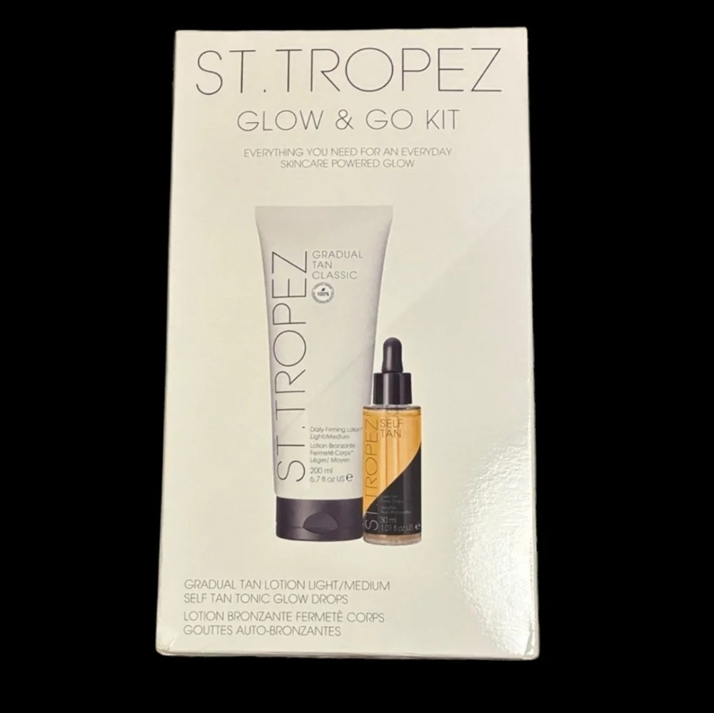 NIB St. Tropez Glow & Go Tanning Essentials Kit